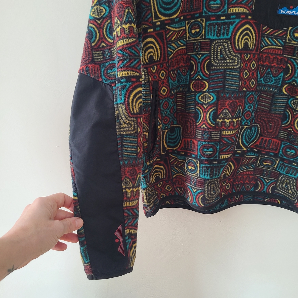 Colorful Geometric Patterned Jacket - Picture 2 of 4